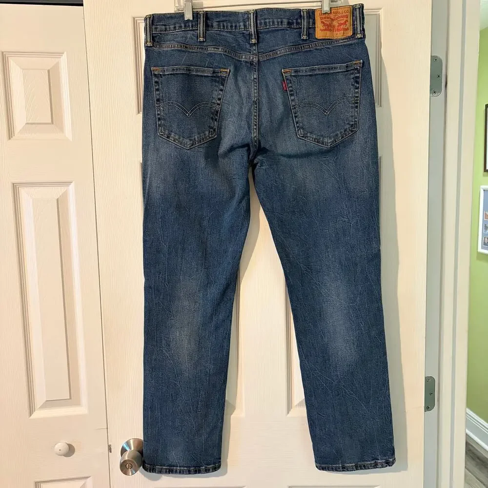 Levi's 511 Slim Fit Jeans Medium Wash W38 L30 Men's Vintage Denim